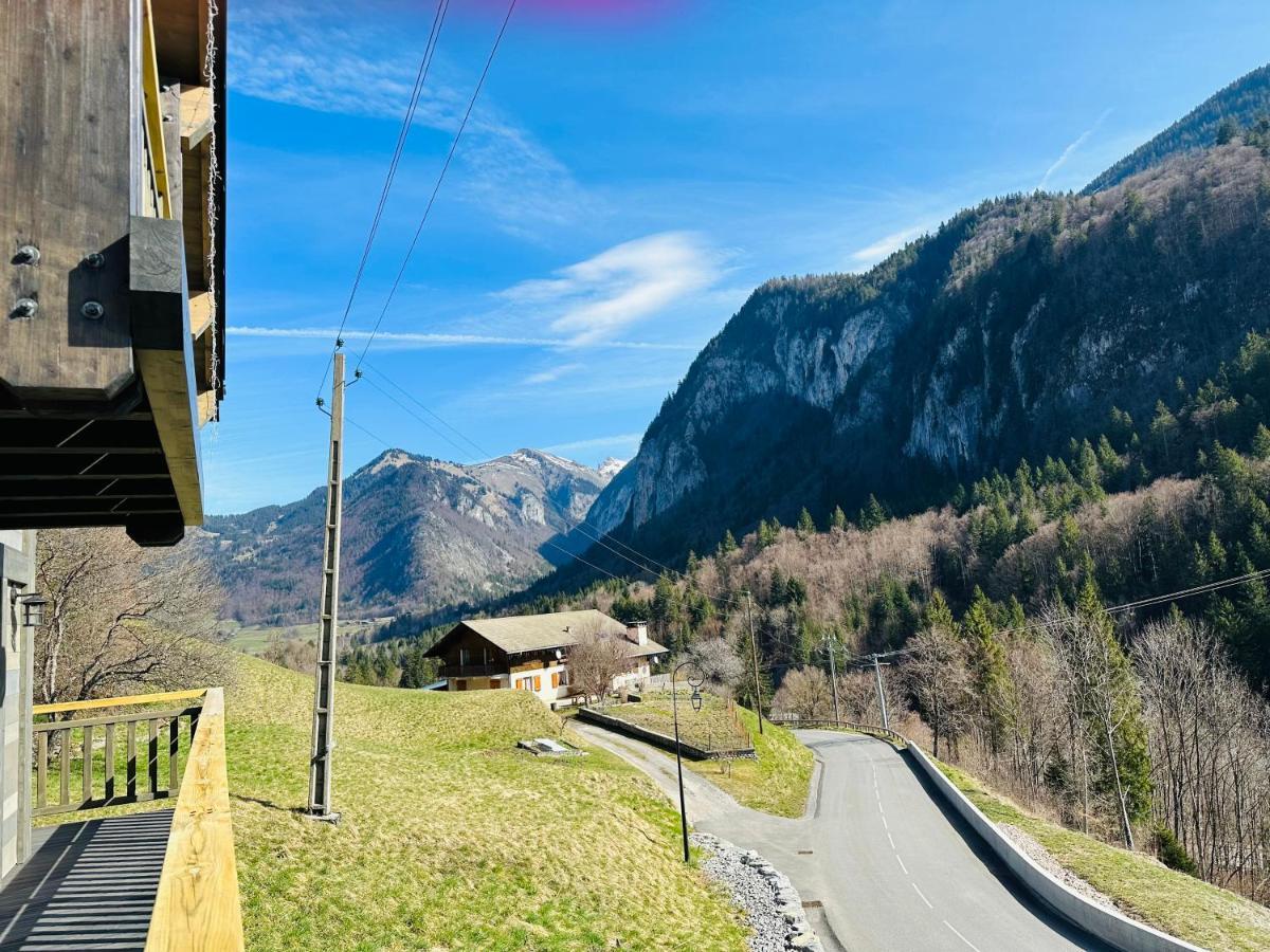 فيلا Chalet Du Bonheur Bonnevaux  المظهر الخارجي الصورة