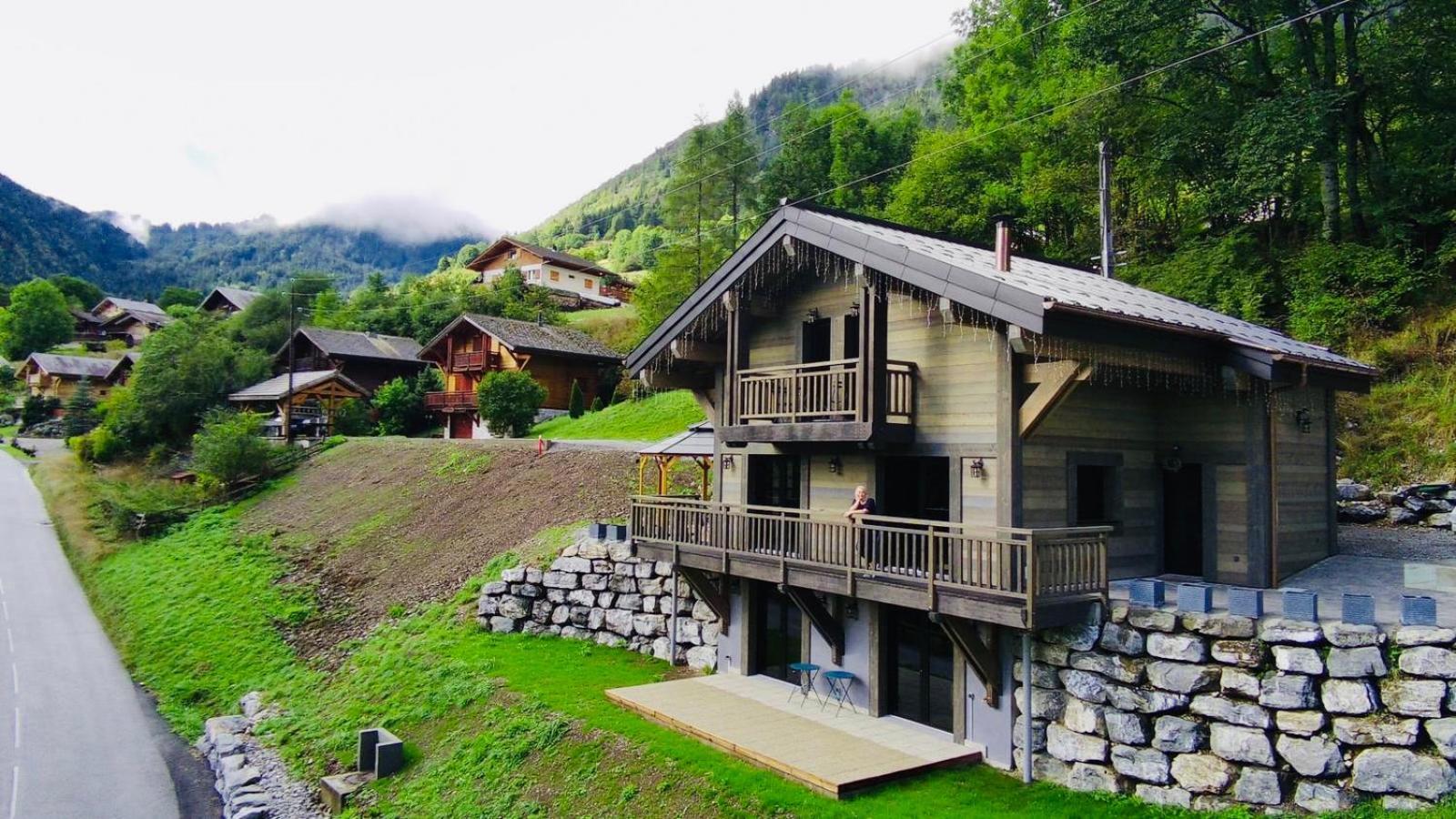 فيلا Chalet Du Bonheur Bonnevaux  المظهر الخارجي الصورة