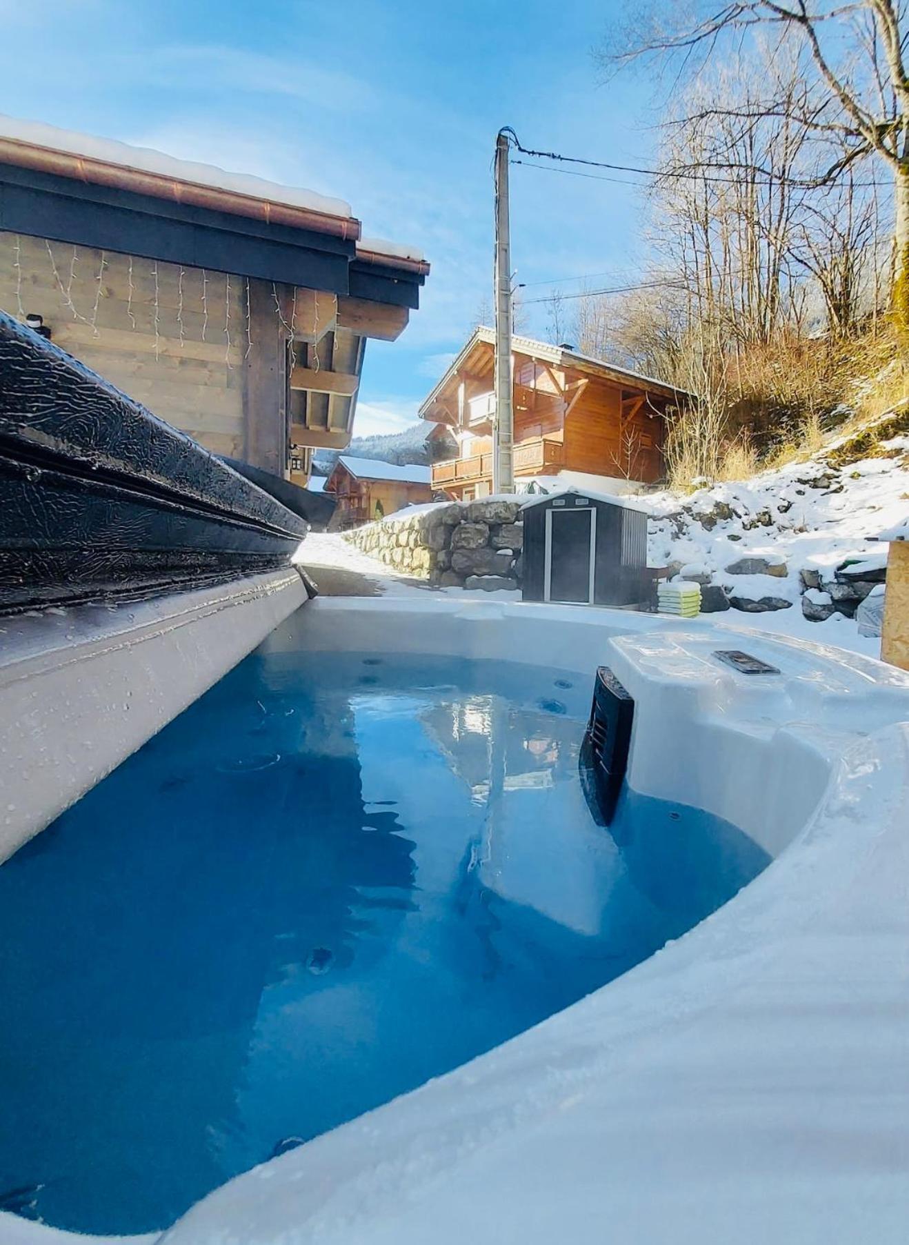 فيلا Chalet Du Bonheur Bonnevaux  المظهر الخارجي الصورة