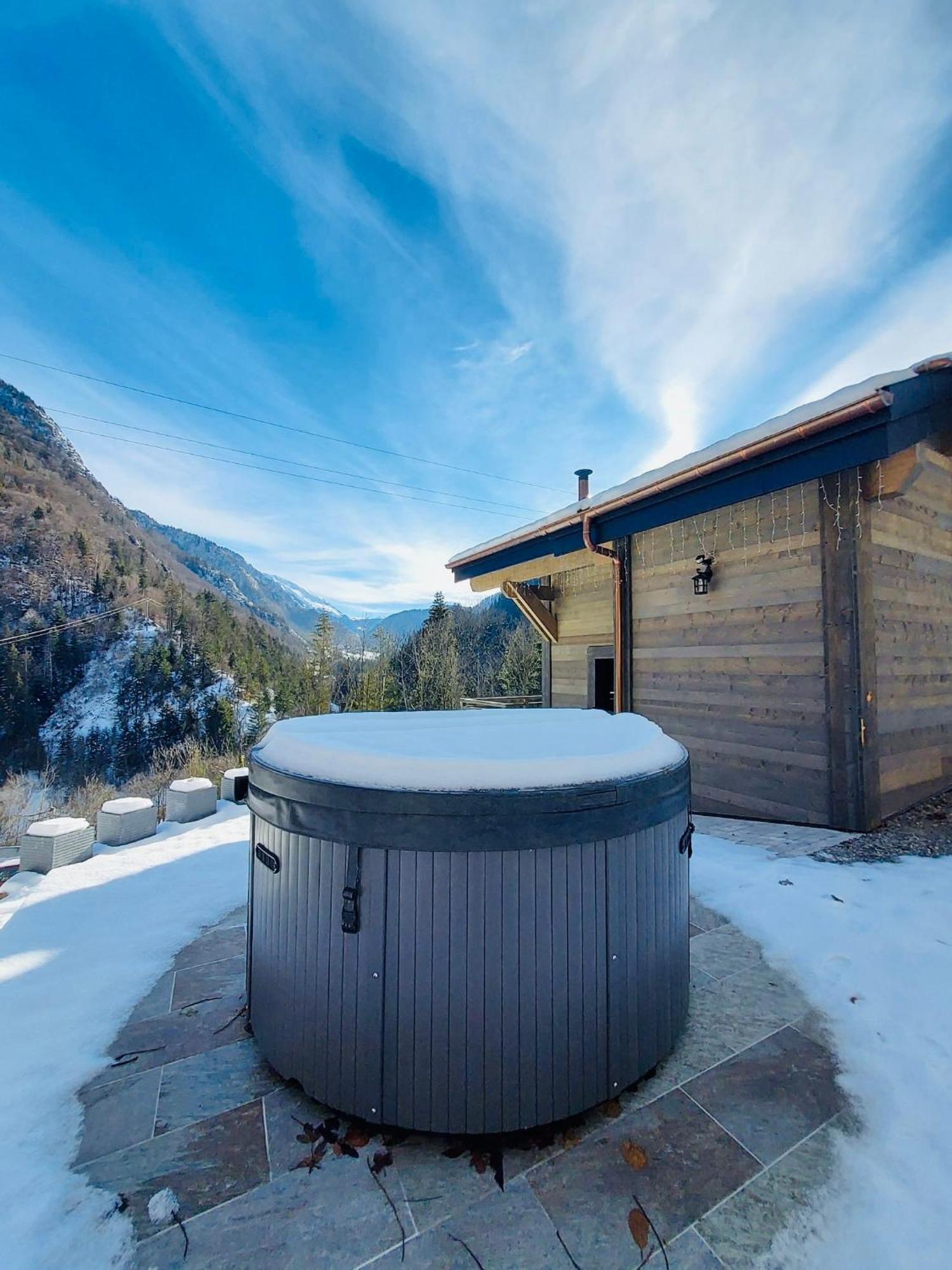 فيلا Chalet Du Bonheur Bonnevaux  المظهر الخارجي الصورة