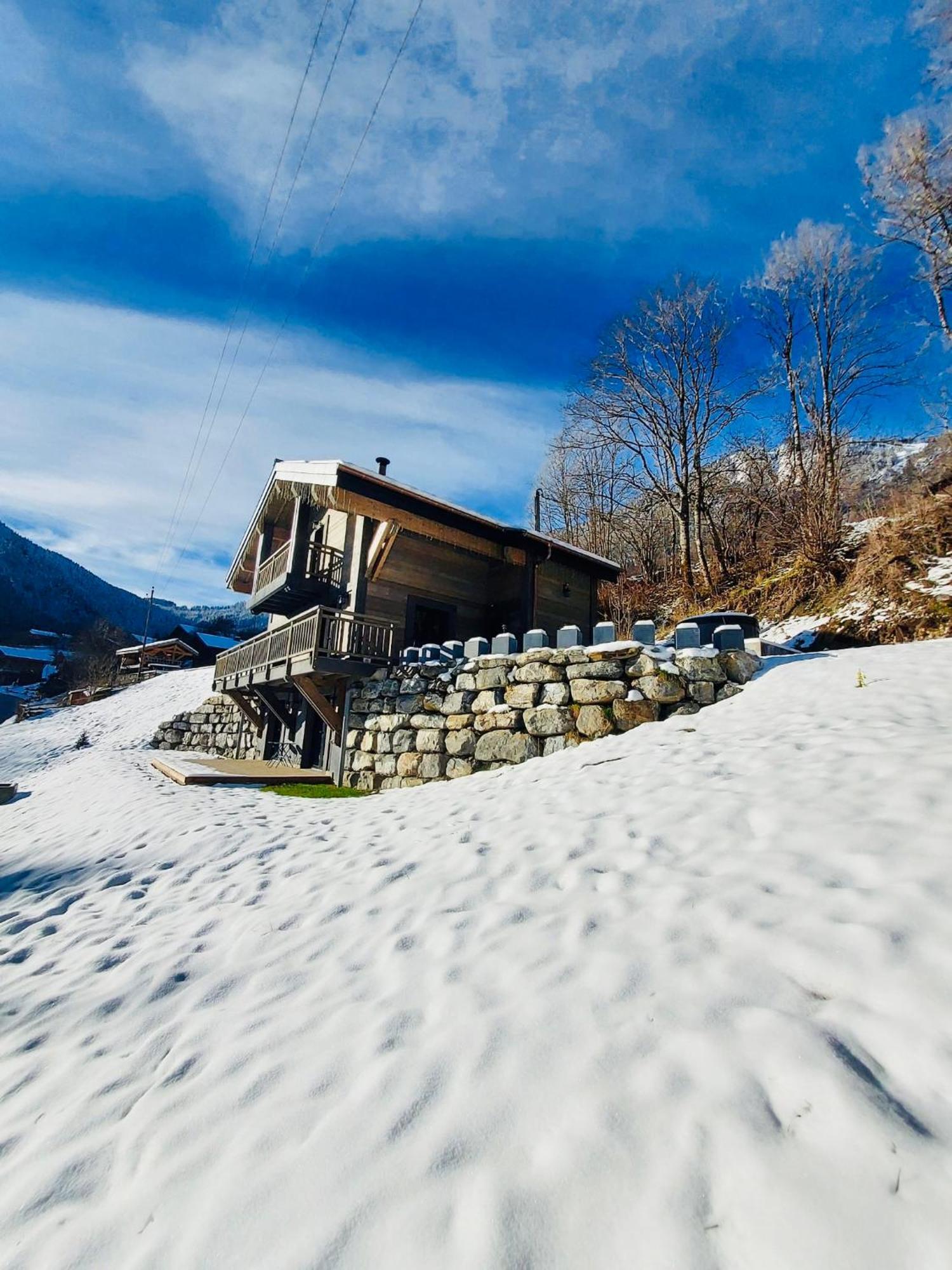 فيلا Chalet Du Bonheur Bonnevaux  المظهر الخارجي الصورة